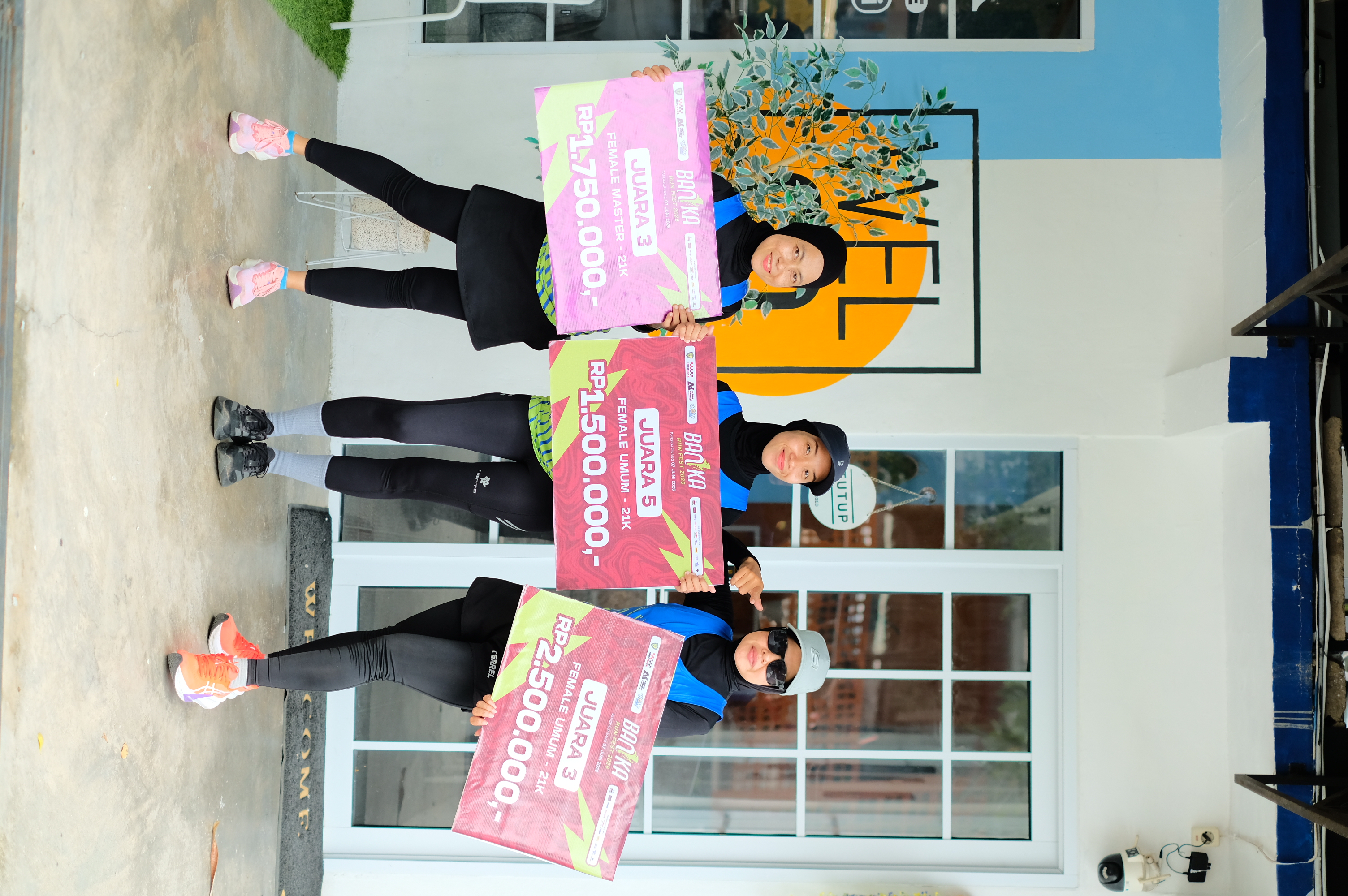 Congrats! Podium Winner 3 Master, 3&5 Umum Female!